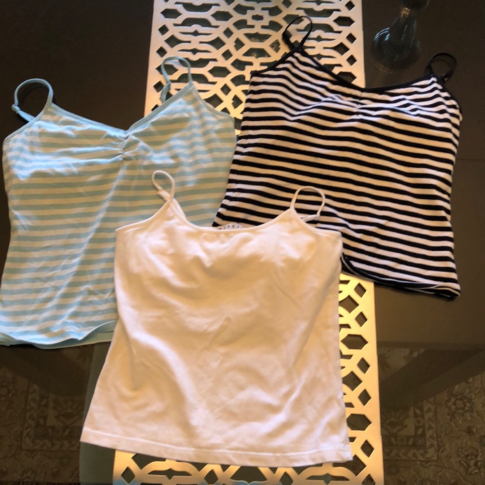 Lot of 4 Gap cotton camisoles